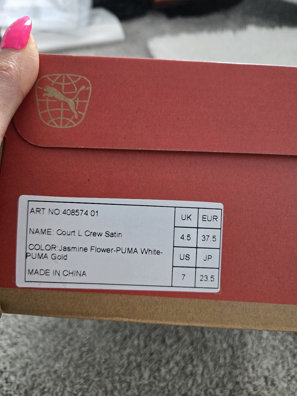 PUMA Smash Platform V3 Sneaker. Size 7. New. - Picture 7 of 7